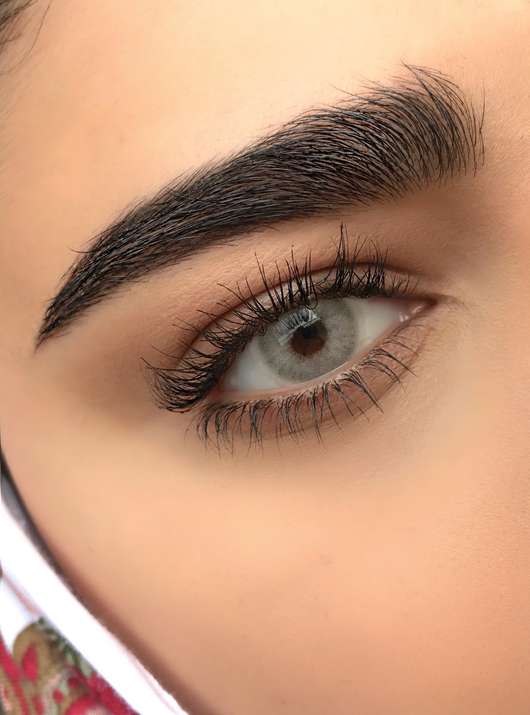 Silver Gray Colored Contact Lenses - Natural &amp; Striking Look