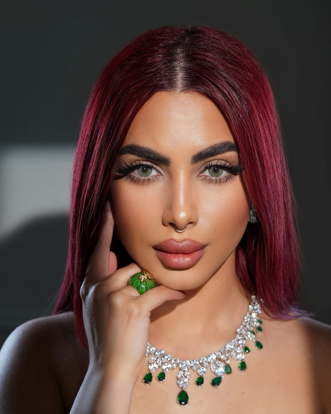 Hazelnad Green Colored Contact Lenses – Soft Elegance with a Bold Twist