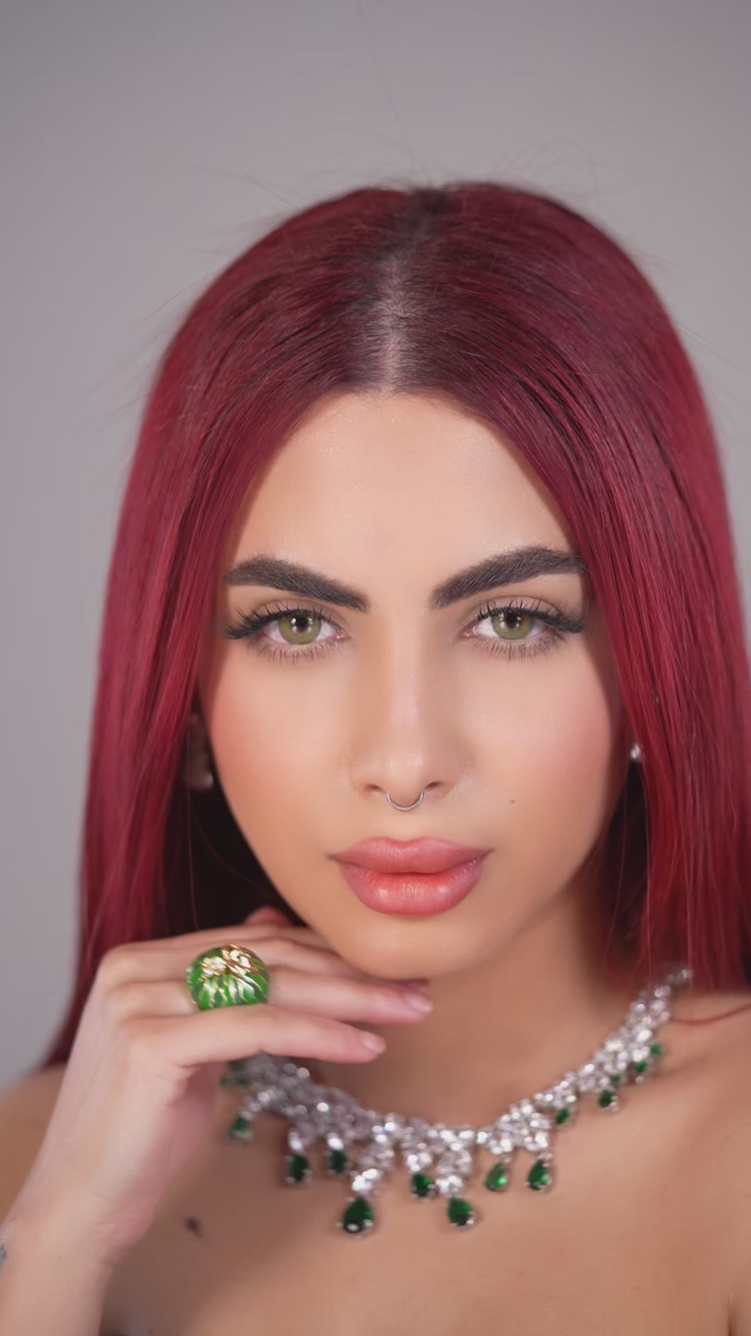 Hazelnad Green Colored Contact Lenses – Soft Elegance with a Bold Twist